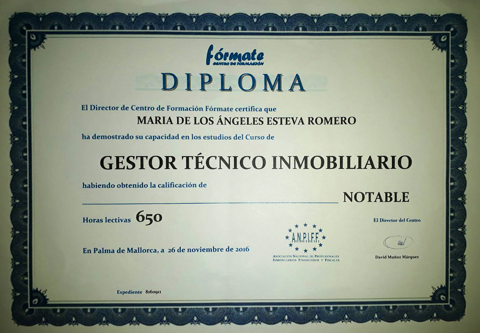 Diploma Inmobiliario